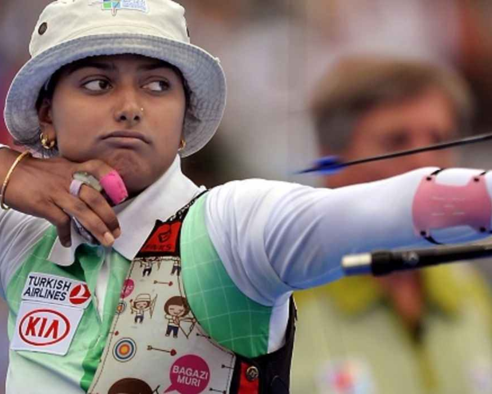 Famous sports people. Дипика Кумари. Deepika Kumari. Арора Сантош Кумари.