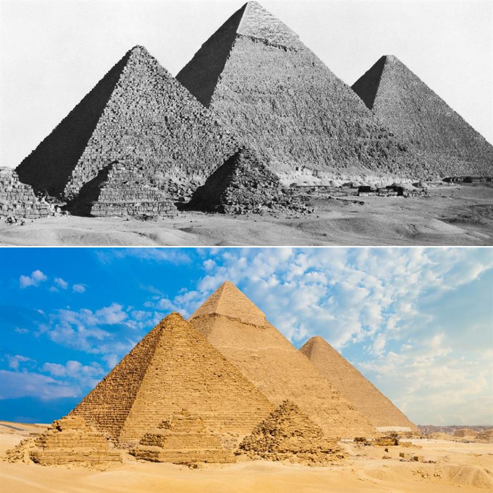 This Is What The Worlds 30 Most Famous Landmarks Used To Look Like 3882